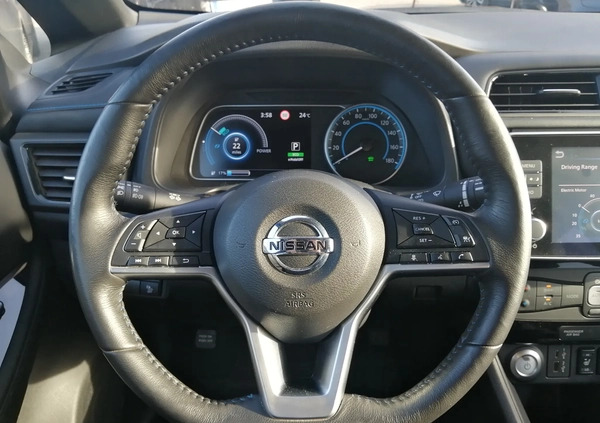 Nissan Leaf cena 74900 przebieg: 40360, rok produkcji 2021 z Praszka małe 154